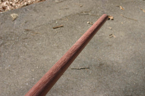 Handmade unoiled hanbo wooden staff