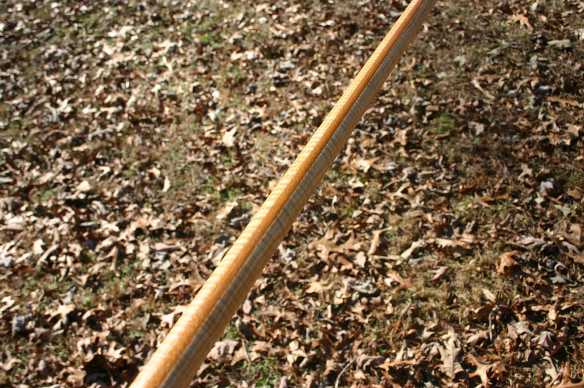 curly hickory staff for karate