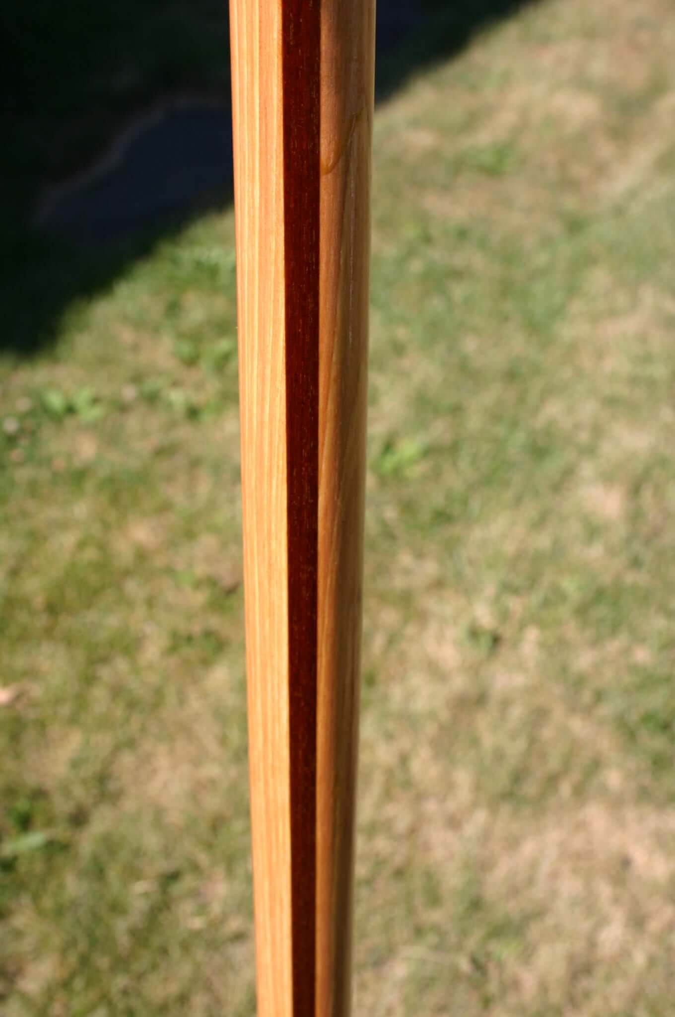 Deluxe Bo Staff 1" Untapered 60"-72" Hickory Ipe Laminated for Martial Arts Karate Hiking
