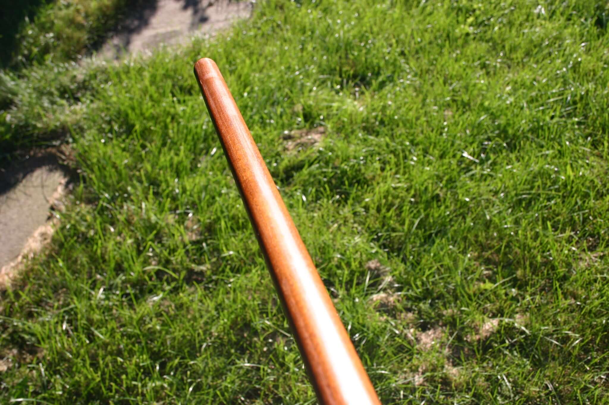 fitness staff for kata and contact made from ipe wood bo staff