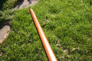 fitness staff for kata and contact made from ipe wood bo staff