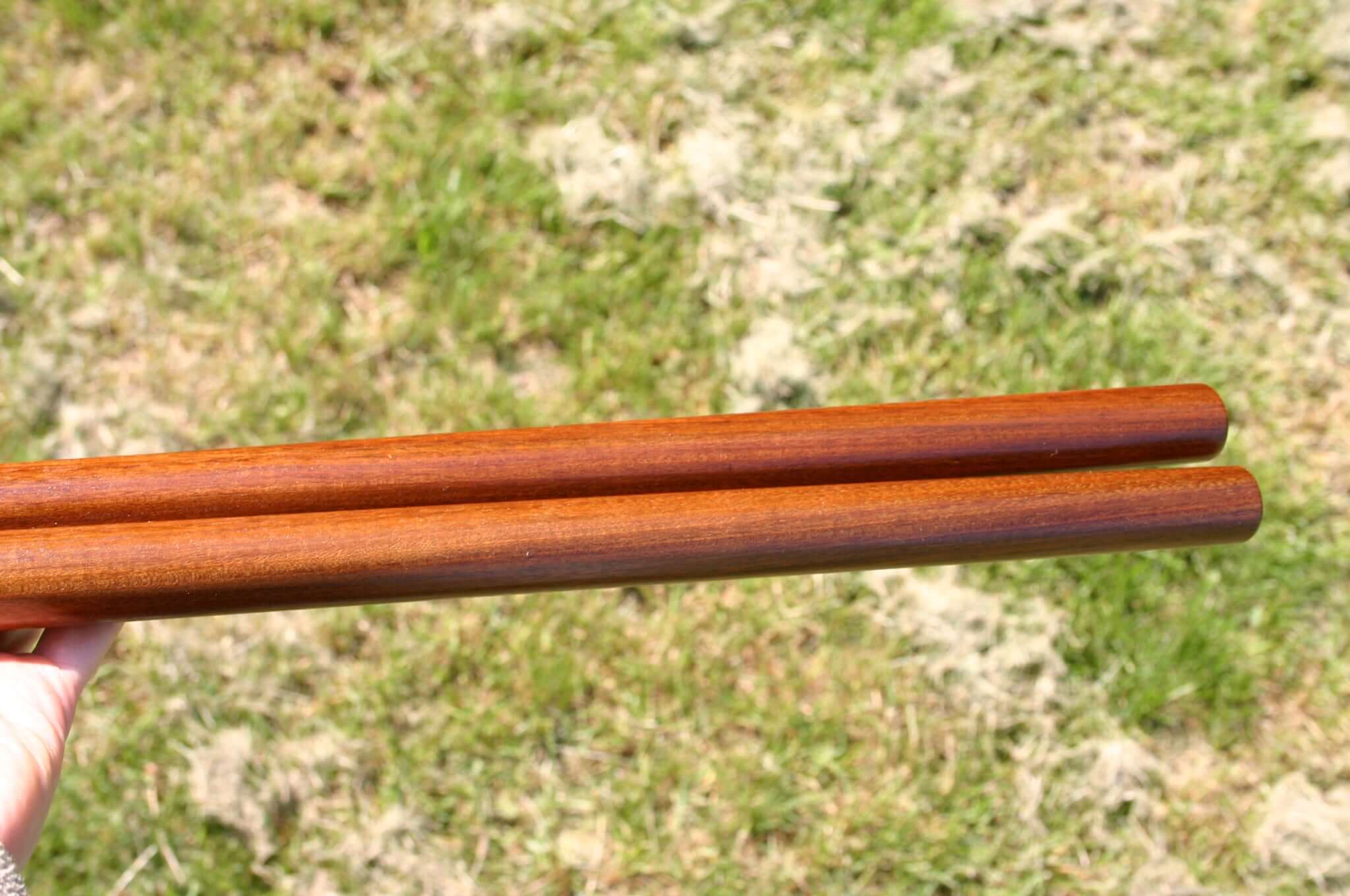 heavy brazillian walnut tanbo sticks escrima pair