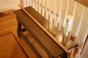 handmade jo staff made from hickory hardwood 