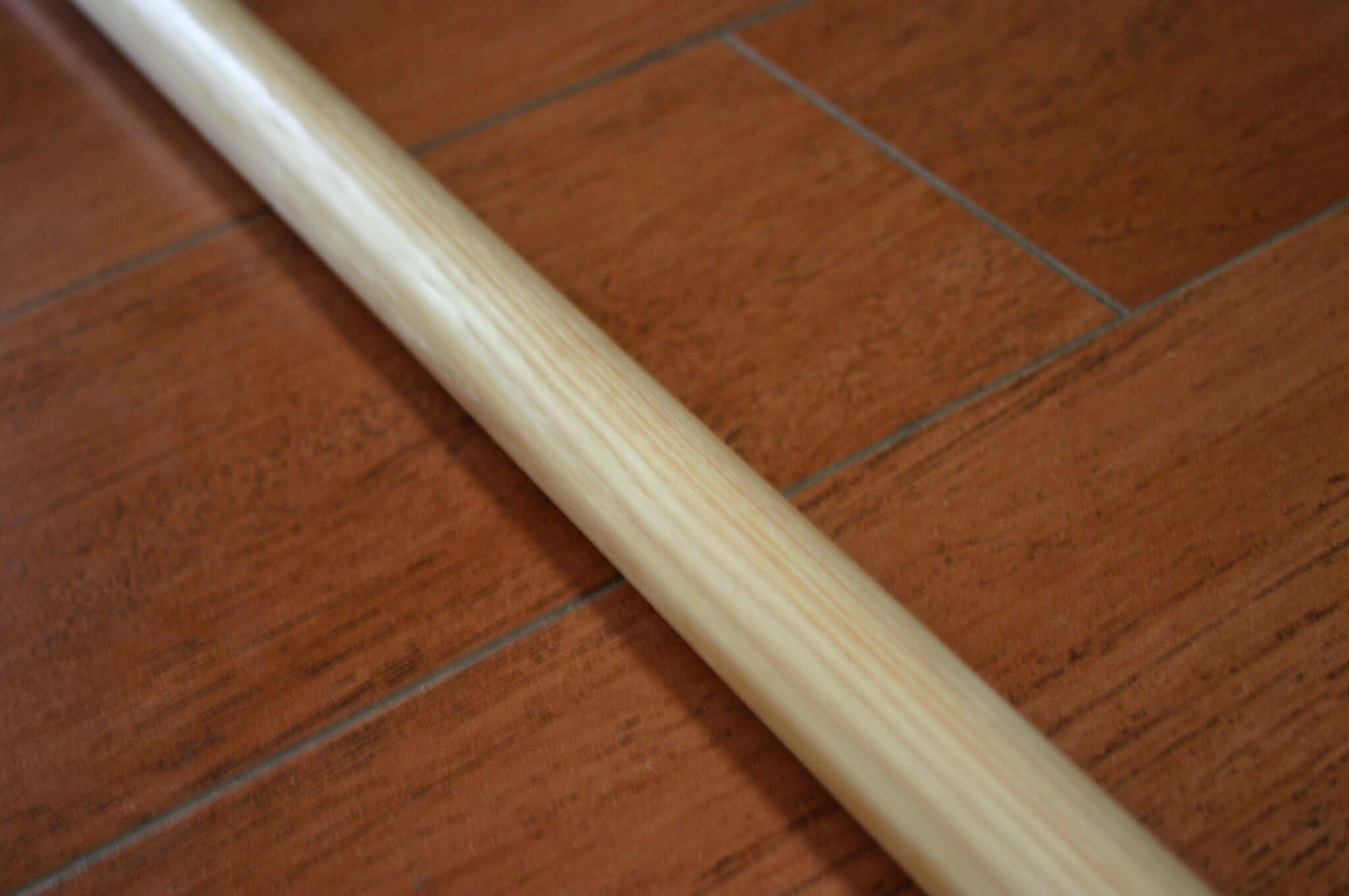 Karate Staff Hanbo sapwood hardwood handmade