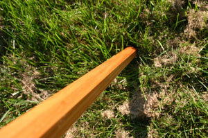 SINGLE Octagonal Hickory Tanbo Staff 1,1/8," 24" Solid wood.