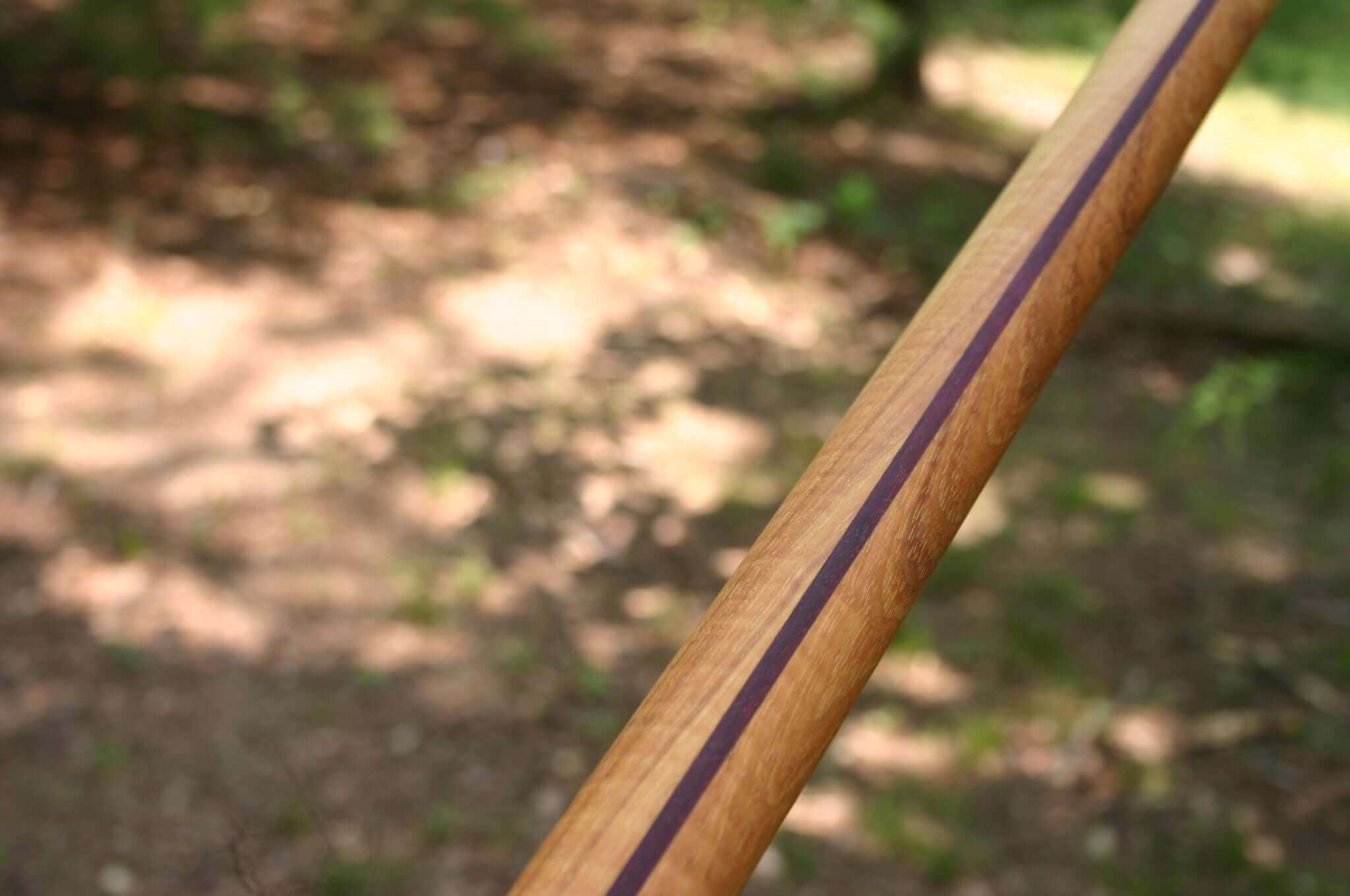 Purpleheart Jo Staff Hickory Karate Martial Arts