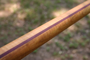 Purpleheart Jo Staff Hickory Karate Martial Arts