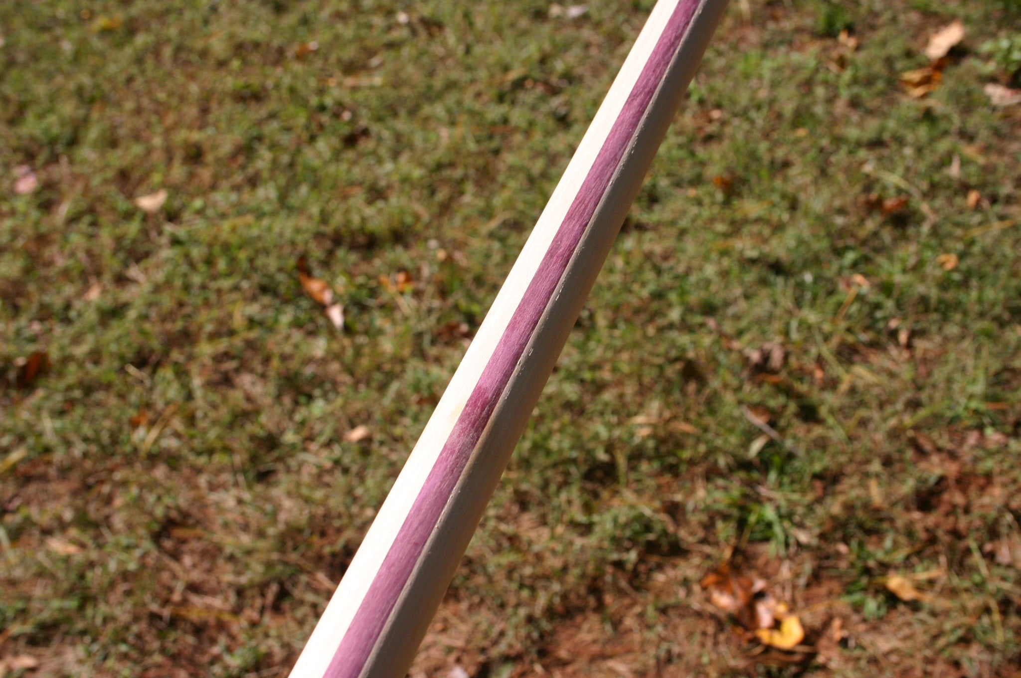 Deluxe Hickory Purpleheart Laminated Bo Staff 74 5/8"