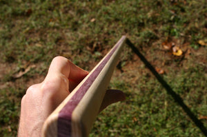 Deluxe Hickory Purpleheart Laminated Bo Staff 74 5/8"
