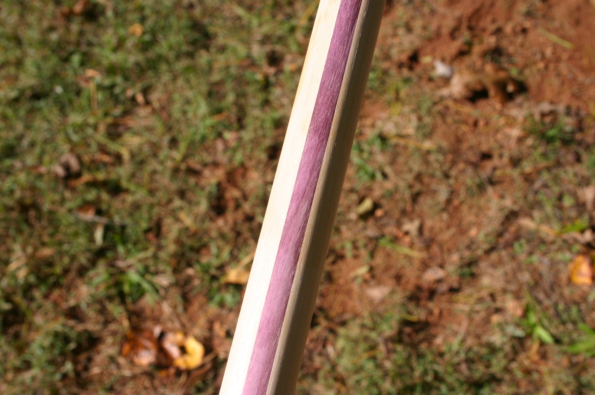 Deluxe Hickory Purpleheart Laminated Bo Staff 74 5/8"