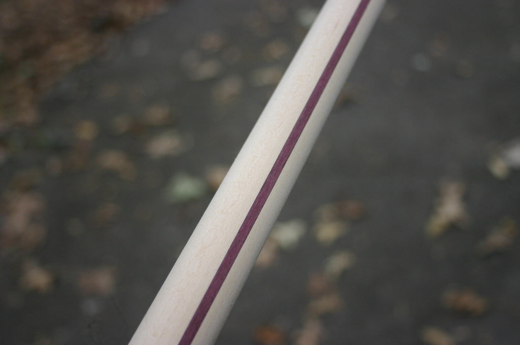 Super Lightweight Deluxe Baswood Hickory Purpleheart Laminated Bo Staffs