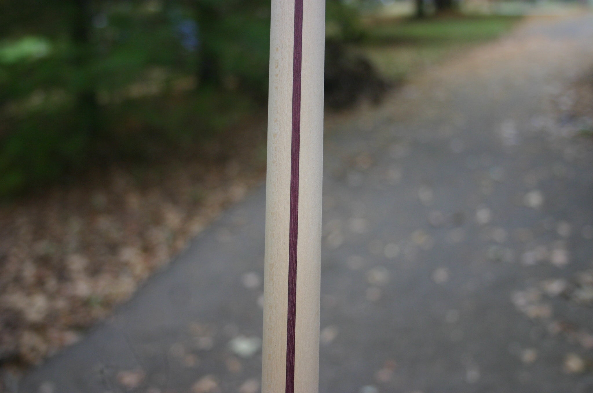 Super Lightweight Deluxe Baswood Hickory Purpleheart Laminated Bo Staffs
