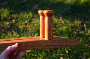 hardwood tonfa pair for martial arts use