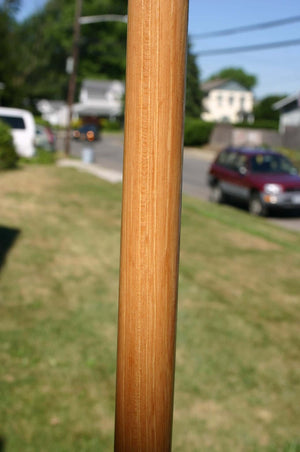 Solid hardwood hickory staff laminated 1,1/4"