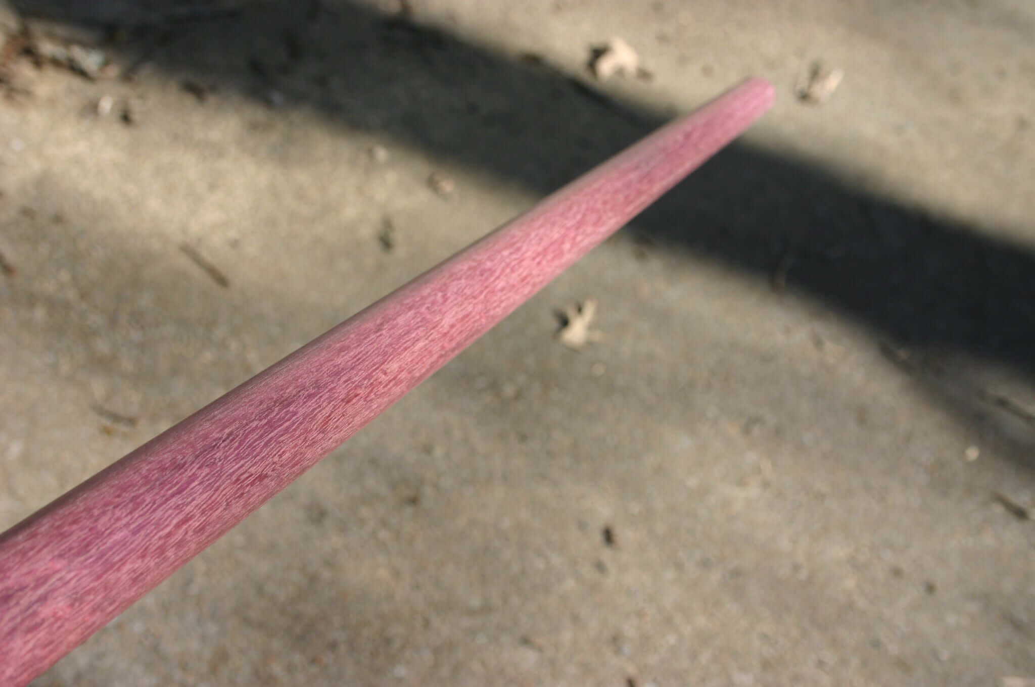 Exotic Purpleheart Hickory Laminated Bo Staff 1,1/4" 60-72" Hardwood