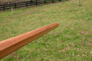Appalachian hickory bo staff for karate martial arts and hiking made from hickory
