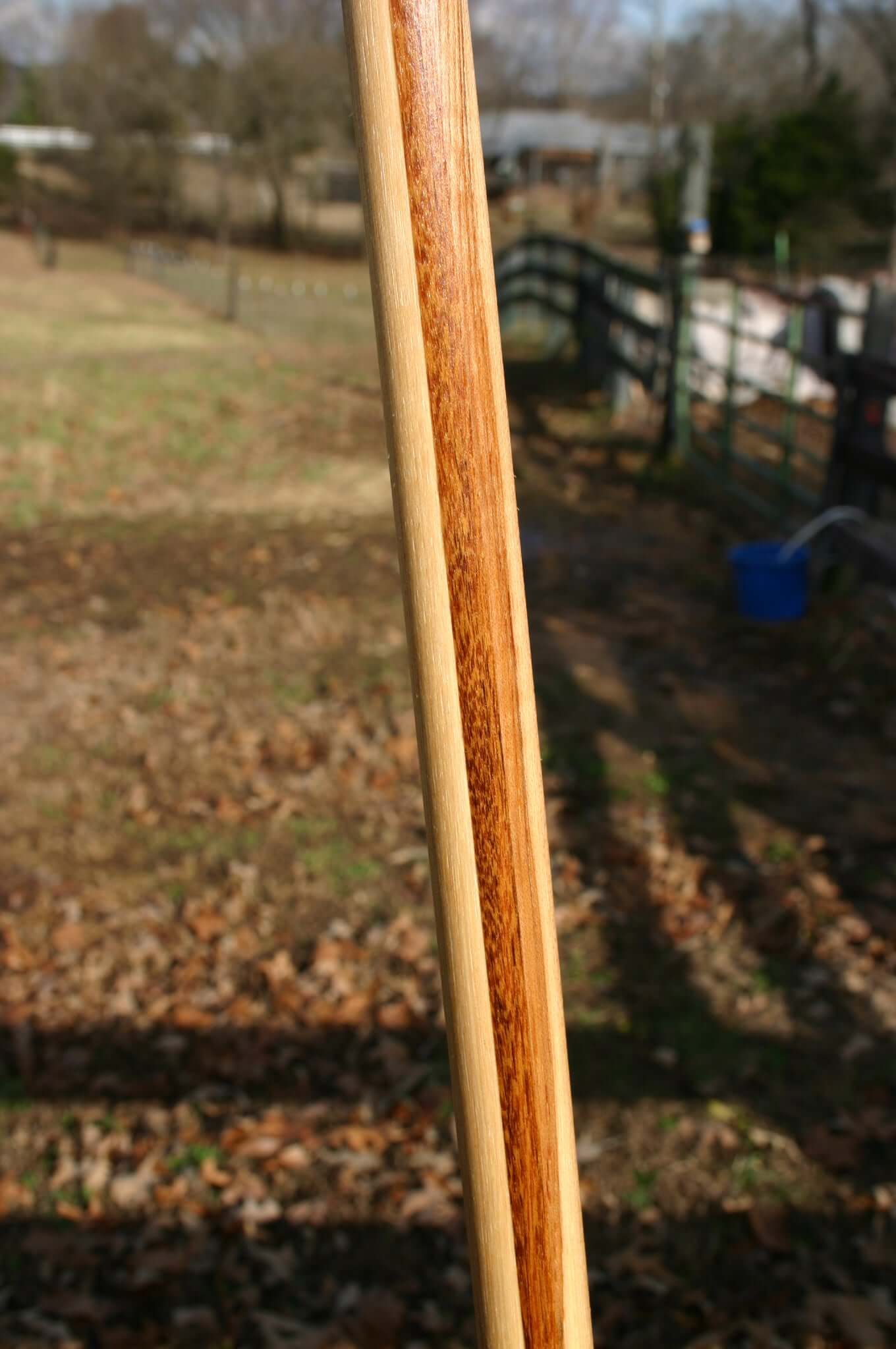 Deluxe Bo Staff 1" Untapered 60"-72" Hickory Ipe Laminated for Martial Arts Karate Hiking