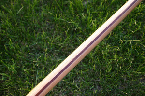 beautiful handmade laminated hickory ipe bo staff for dojo