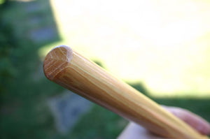 laminated rounded bo staff sanded and oiled for aikido mma self defense