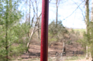 Purpleheart Jo Staff 48"-54" length 1" 1,1/8" 1,1/4" thickness