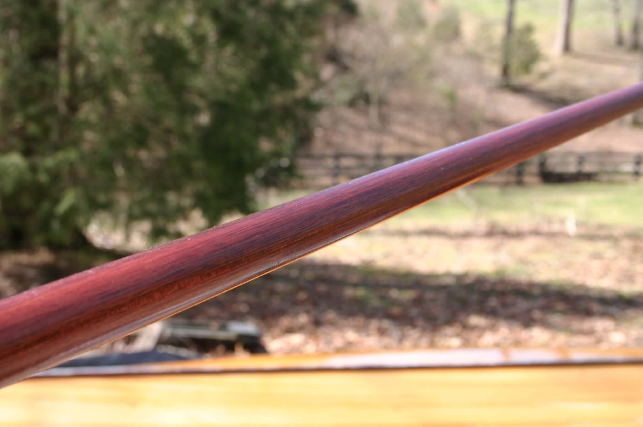Purpleheart hanbo staff for karate