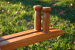 traditional martial arts tonfa for dojo training made from white oak