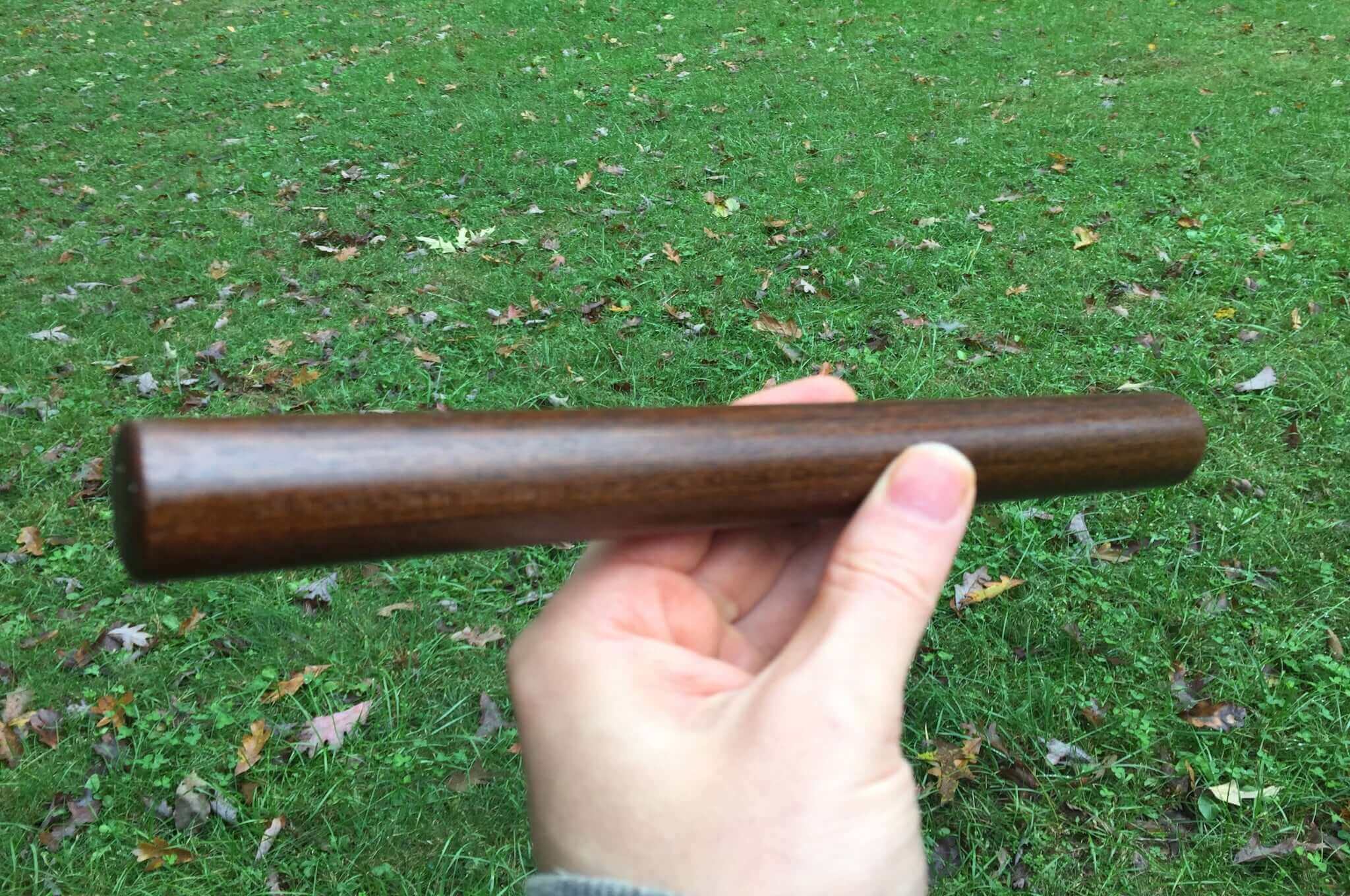 Ipe Wood Yawara. Heavy wood. Similar to Kubaton. For Self Defense Training