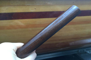 Martial Arts Cylindrical Yawara Staff. Karate, Aikido, MMA Wooden Weapon