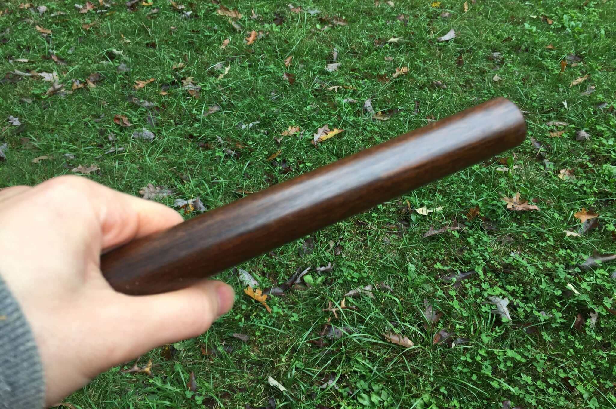 Ipe Yawara Pair for yawarajutsu karate Also for carving, whittling, woodturning