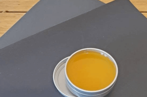 Linseed oil staff maintenance kit sandpaper staff care