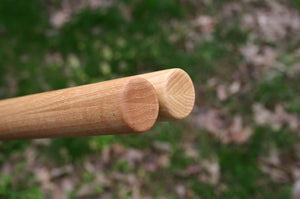 Pair of hickory laminated tanbo pair for self defense training