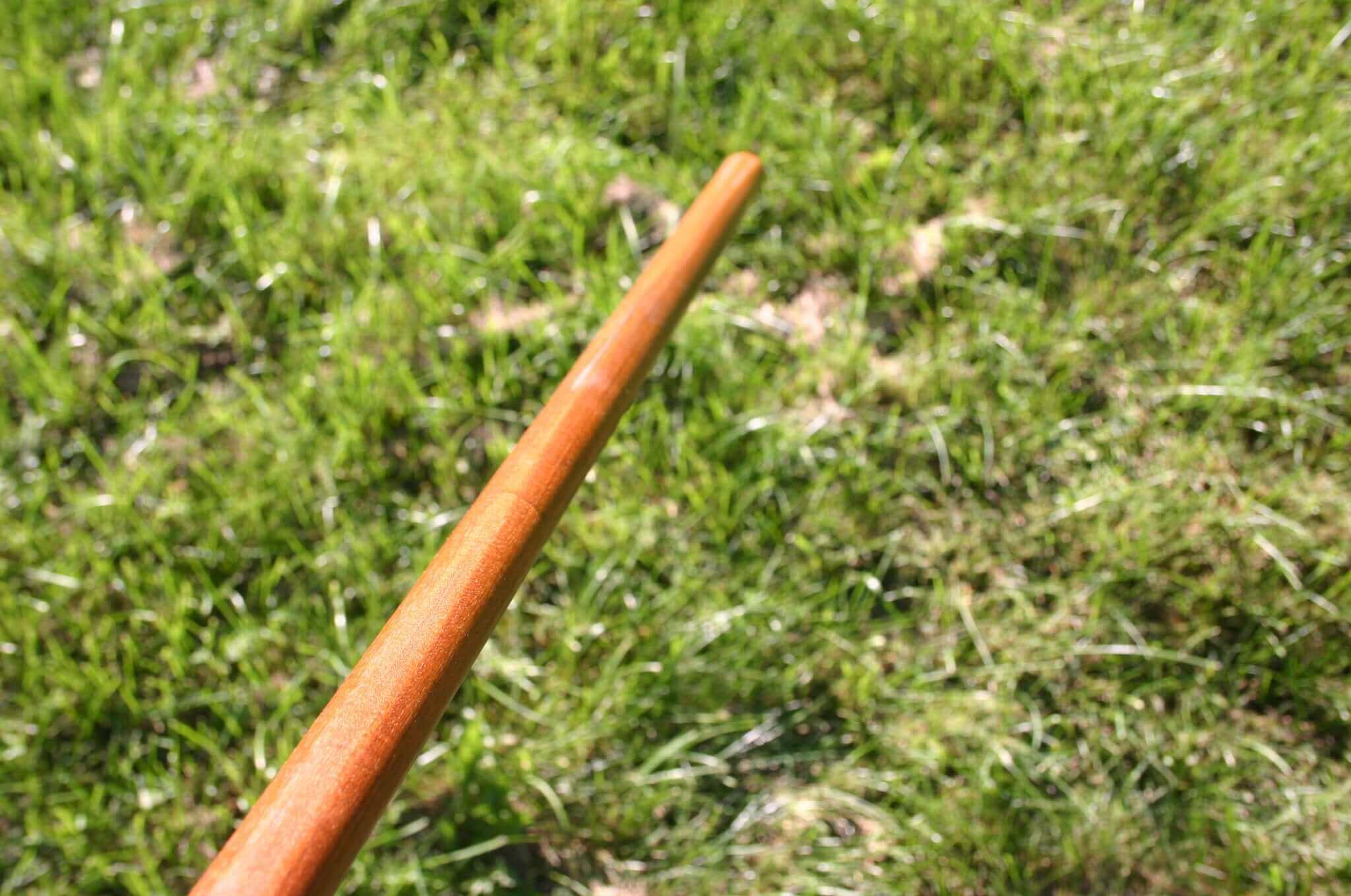 Exotic wood ipe jo staff. Very dense hard wood. For karate training martial arts, aikido, self defense, wilderness hiking staff