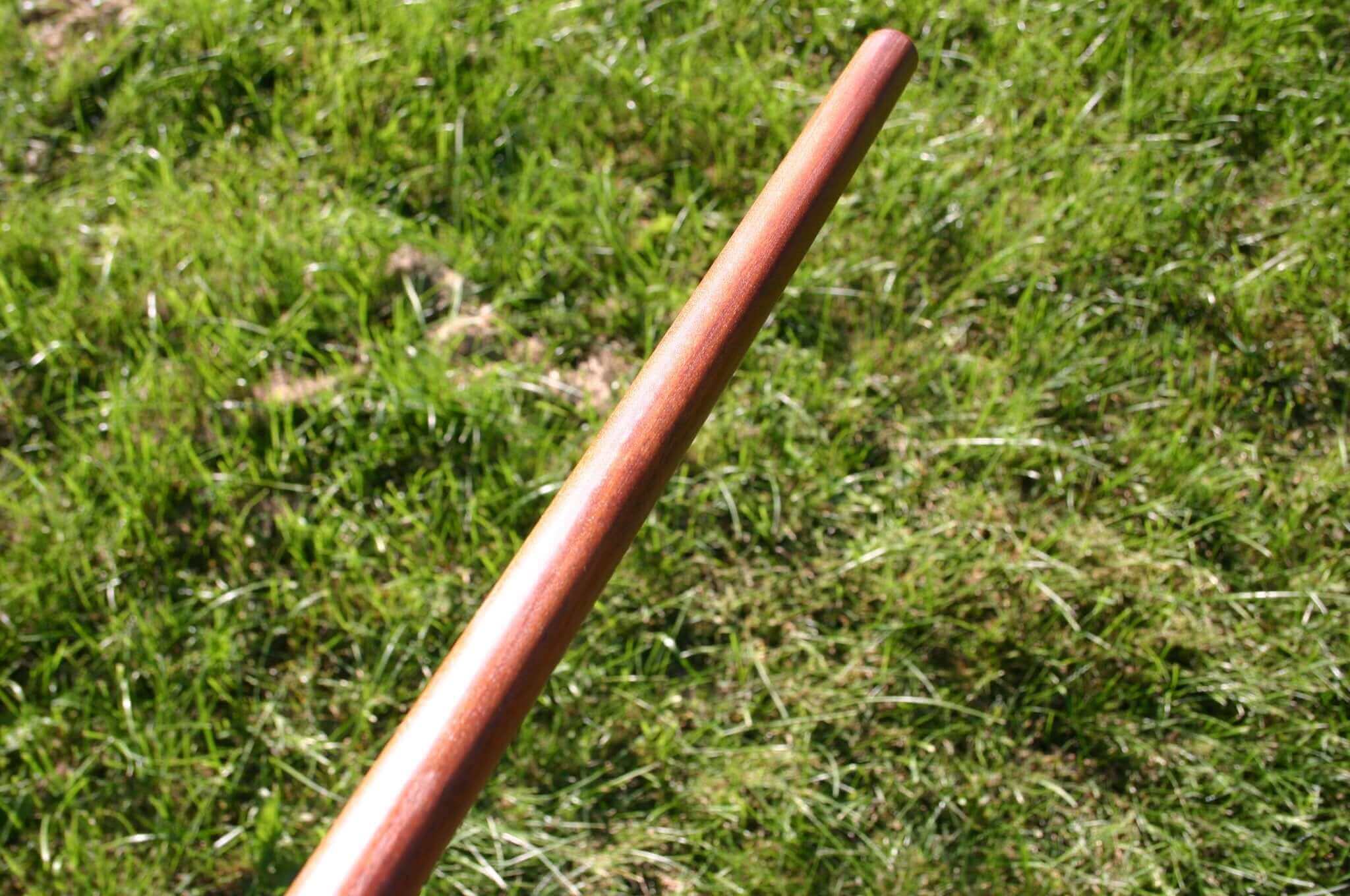 Exotic wood ipe jo staff. Very dense hard wood. For karate training martial arts, aikido, self defense, wilderness hiking staff