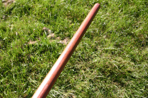 Exotic wood ipe jo staff. Very dense hard wood. For karate training martial arts, aikido, self defense, wilderness hiking staff