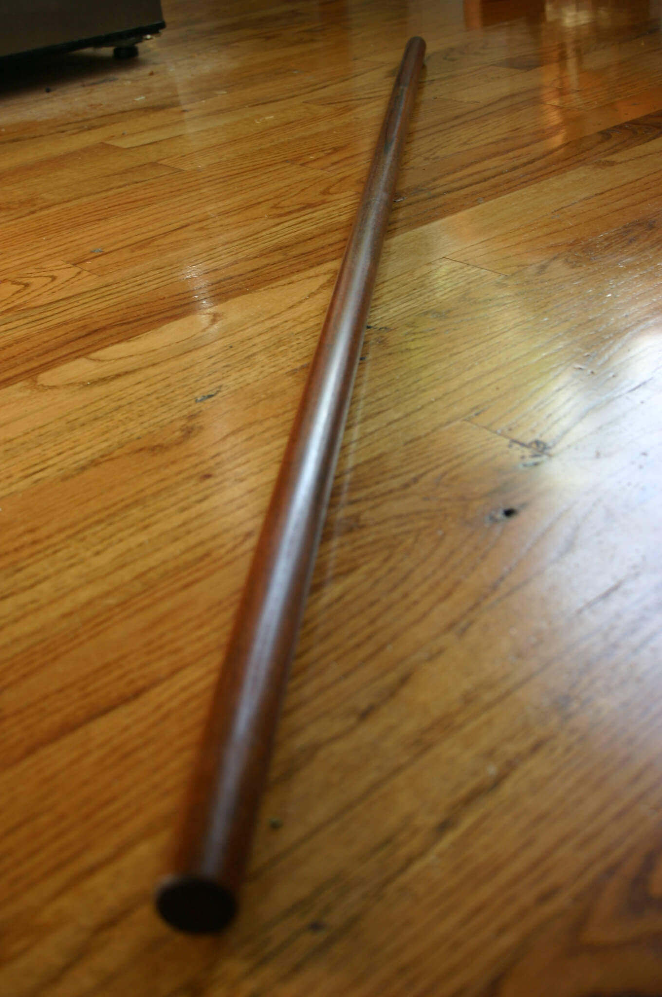 Exotic wood ipe jo staff. Very dense hard wood. For karate training martial arts, aikido, self defense, wilderness hiking staff
