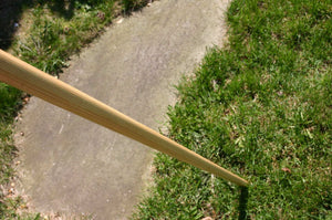 Hickory Bo Staff Tapered 1,1/8" 72" length. Laminated Hardwood. For Karate, Martial Arts