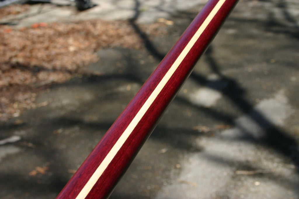 Purpleheart Bo Staff Jo Staff Hanbo staff tapered